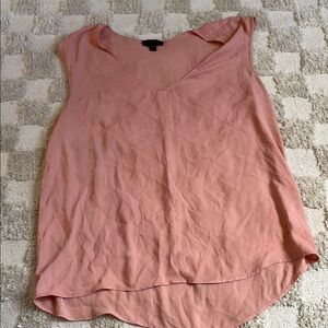 Women's Pink Sleeveless Top